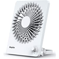Los mejores  - EasyAcc Ventiladores USB Mini Portátil con Batería Recargable 2600mAh Diseño de Interruptor de Velocidad Variable Ajuste…